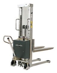 Logiflex Stacker, <br>Electric Lift and Manual Travel, <br>Semi-Stainless, <br>Model EHS 1000 RF-SEMI